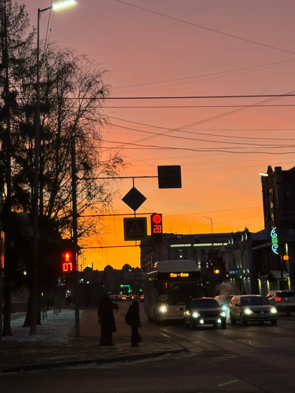 Декабрьская акварель