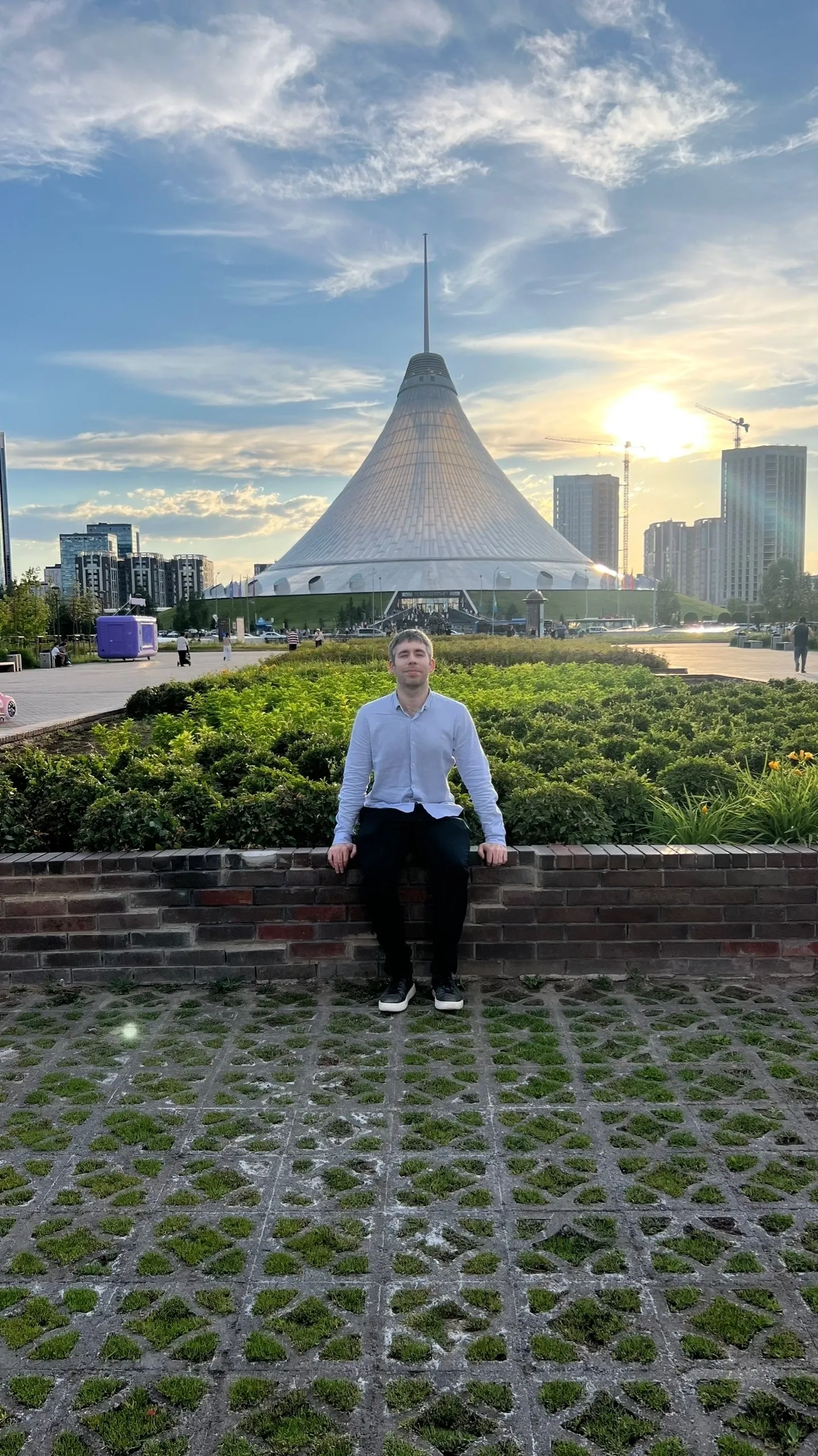 На обзоре вечернего заката 🌆