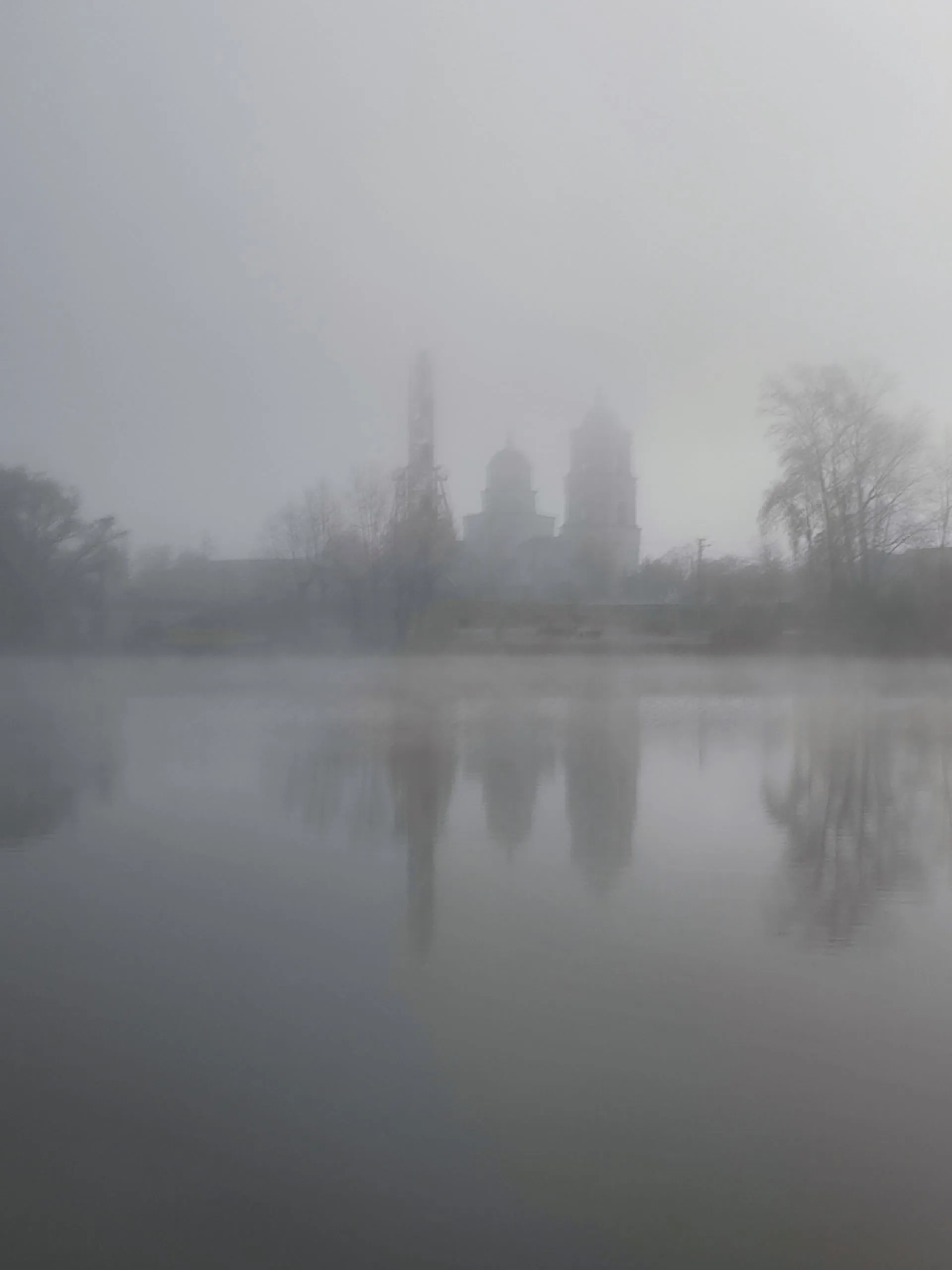 Город в тумане