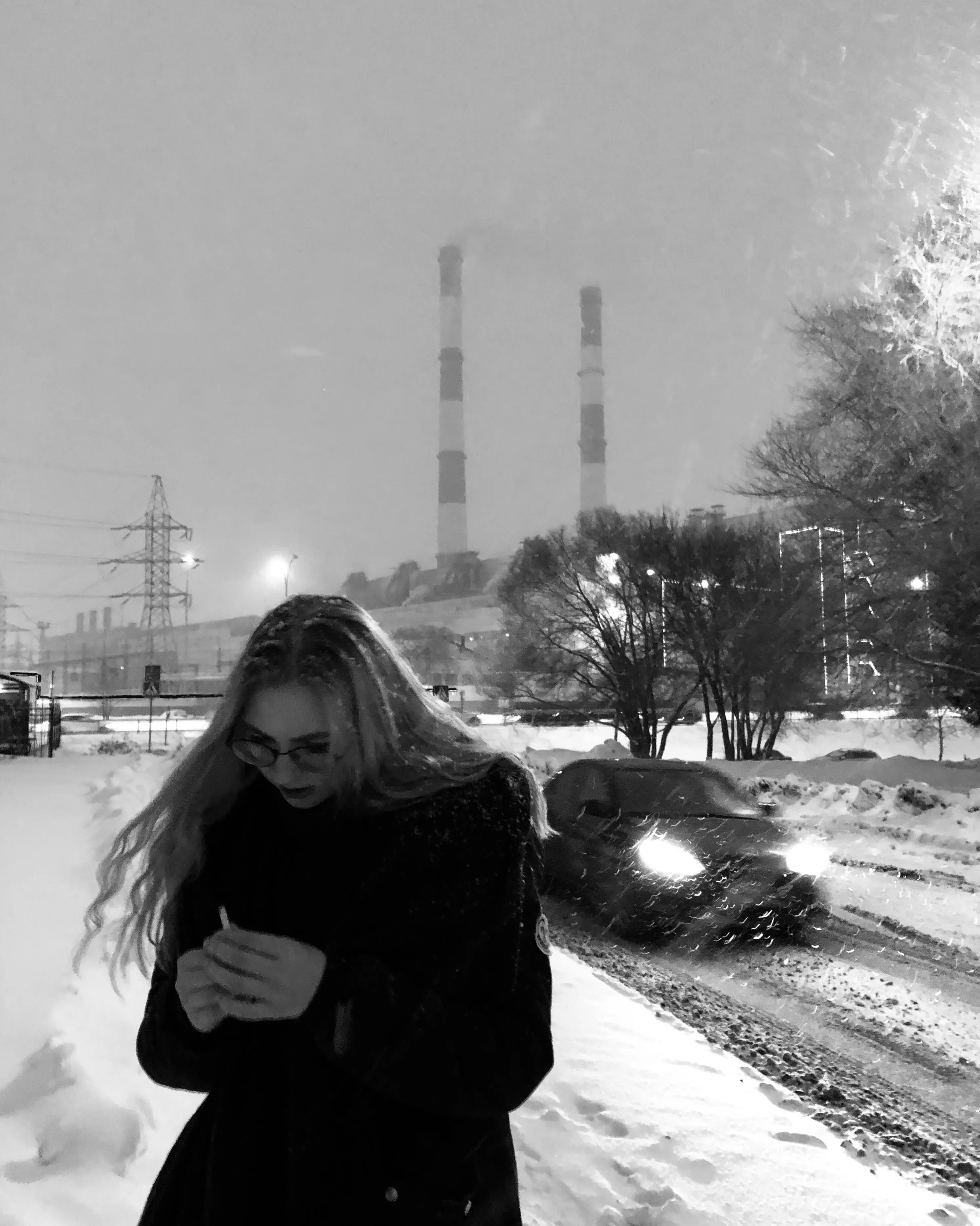 тень города