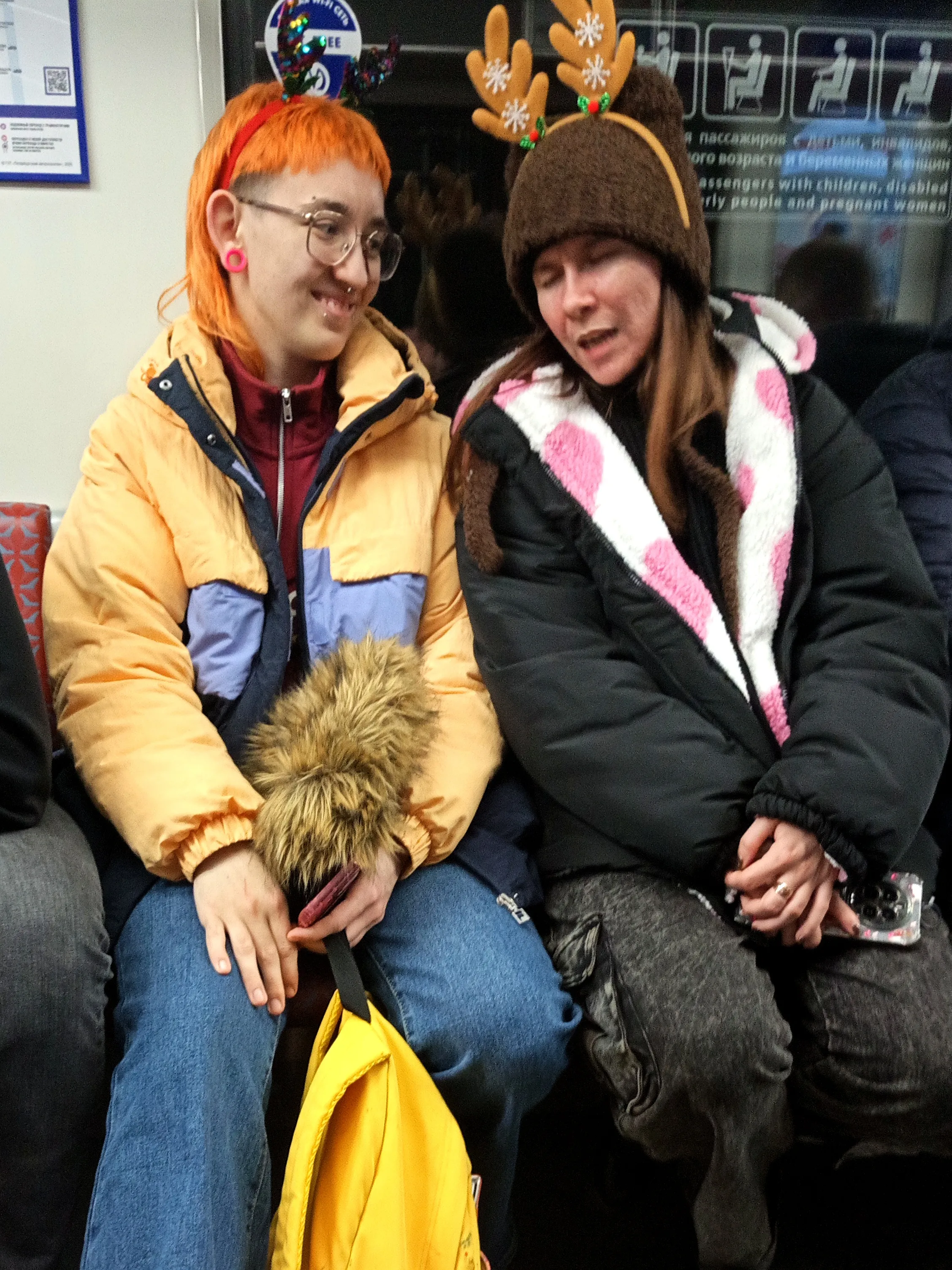Новогодний вагон