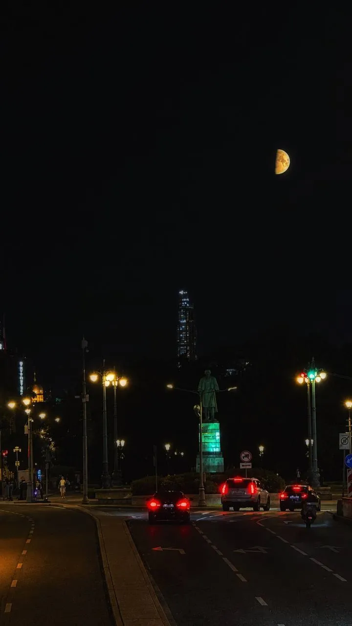 Ночная Москва