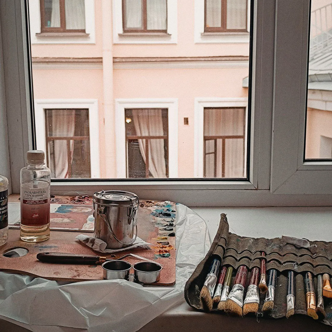 В мастерской
