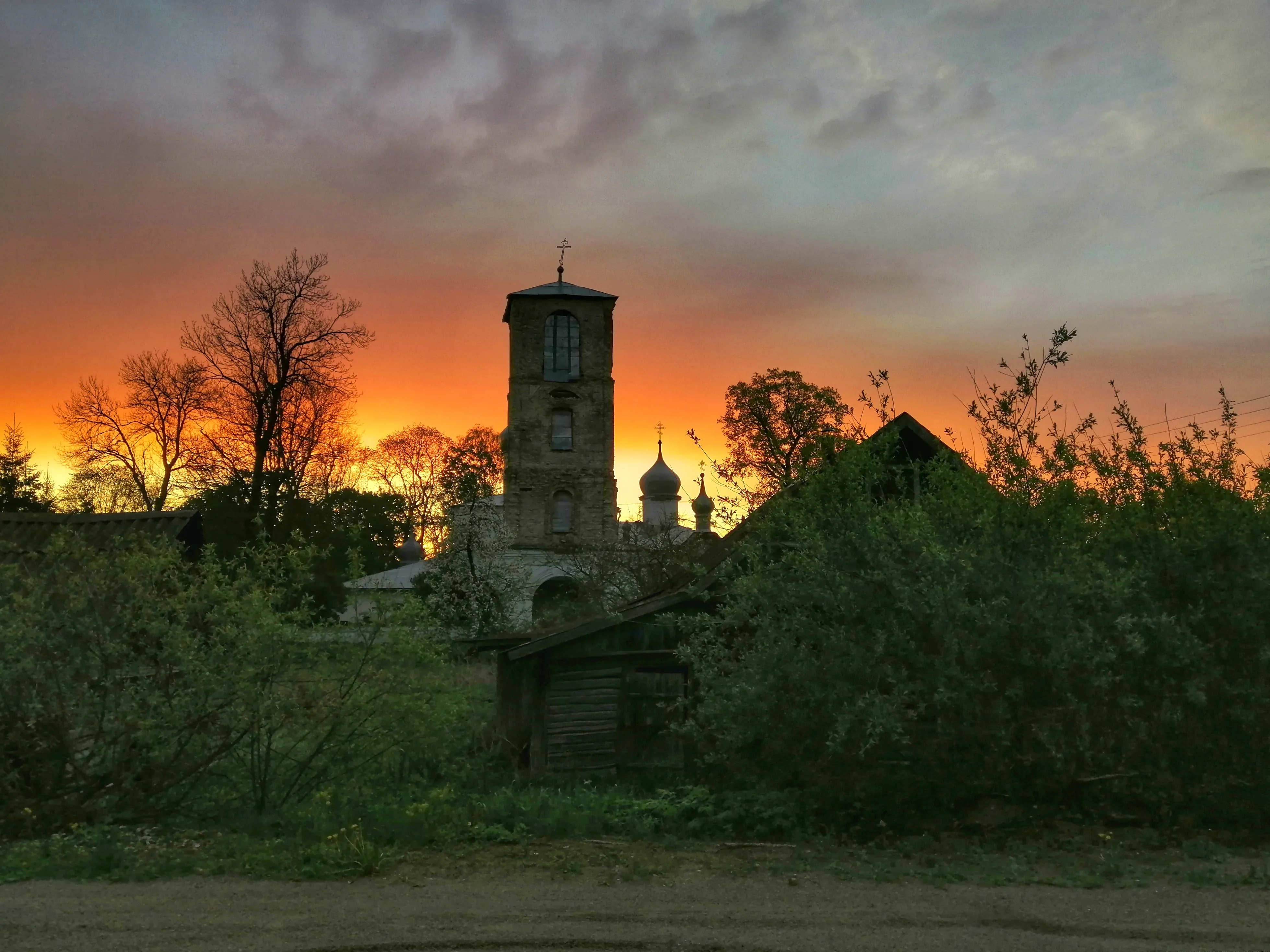 В деревне...