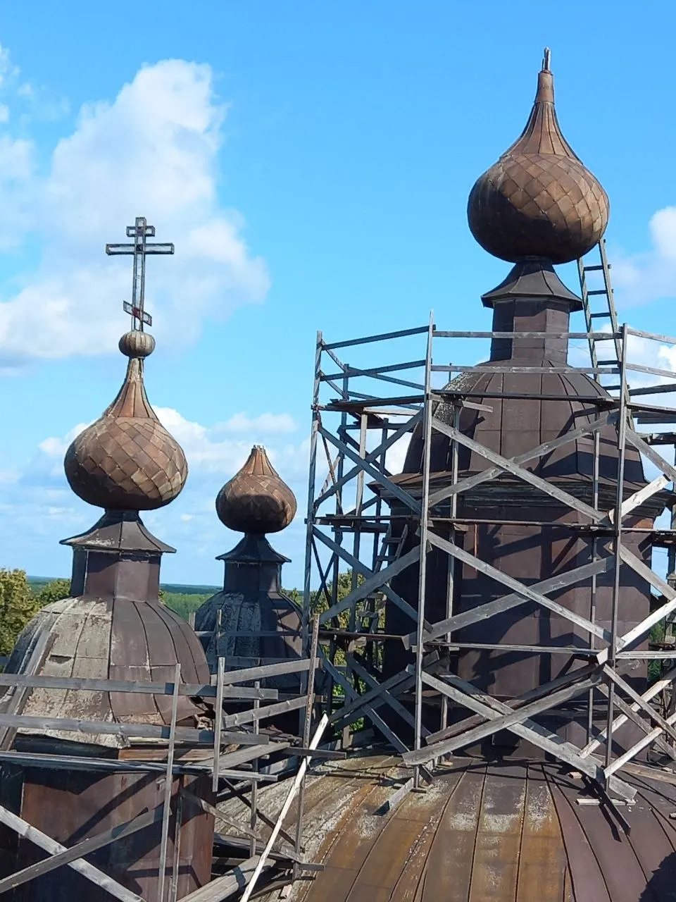 Купола летнего храма
