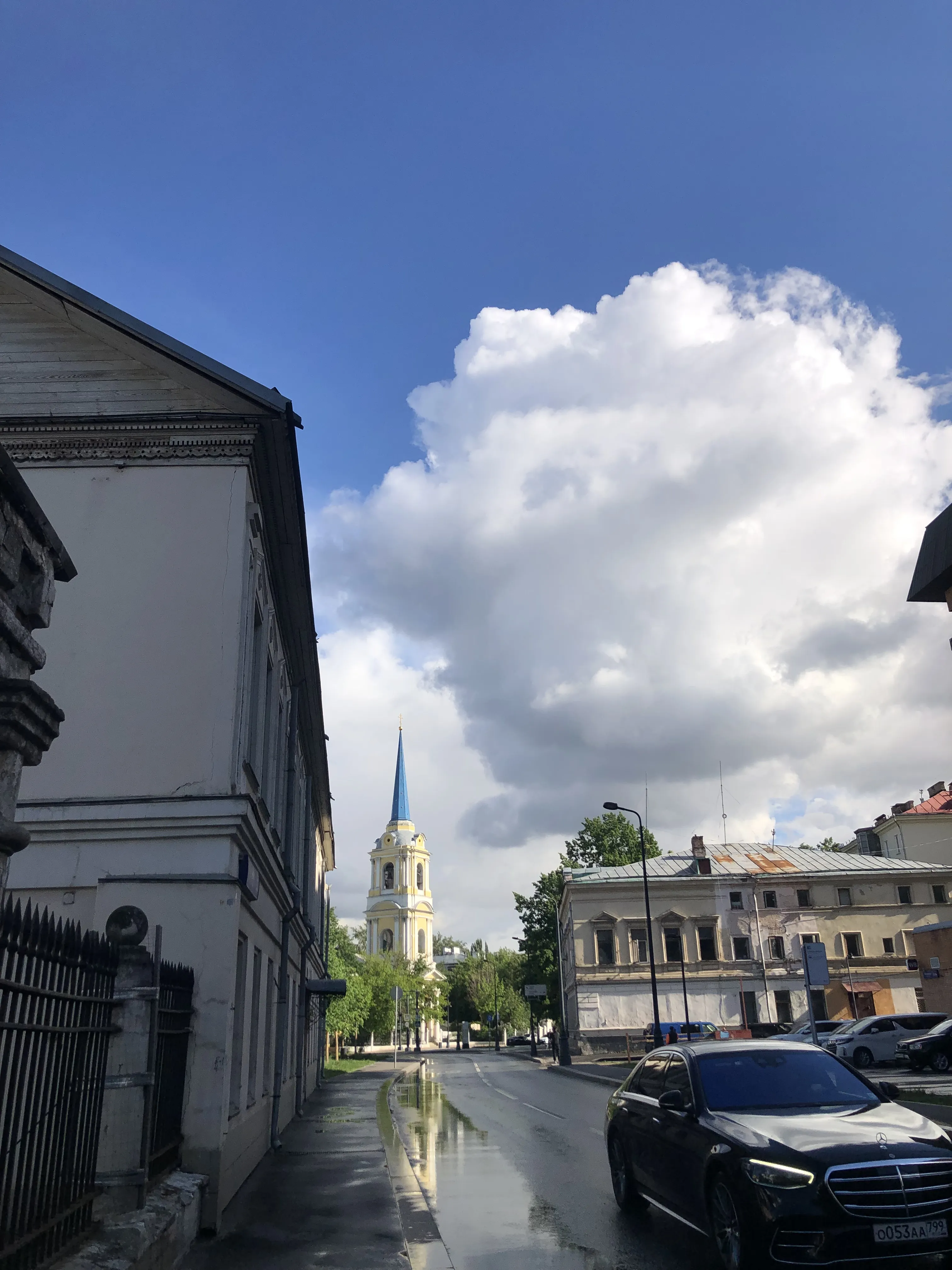 По пути на работу