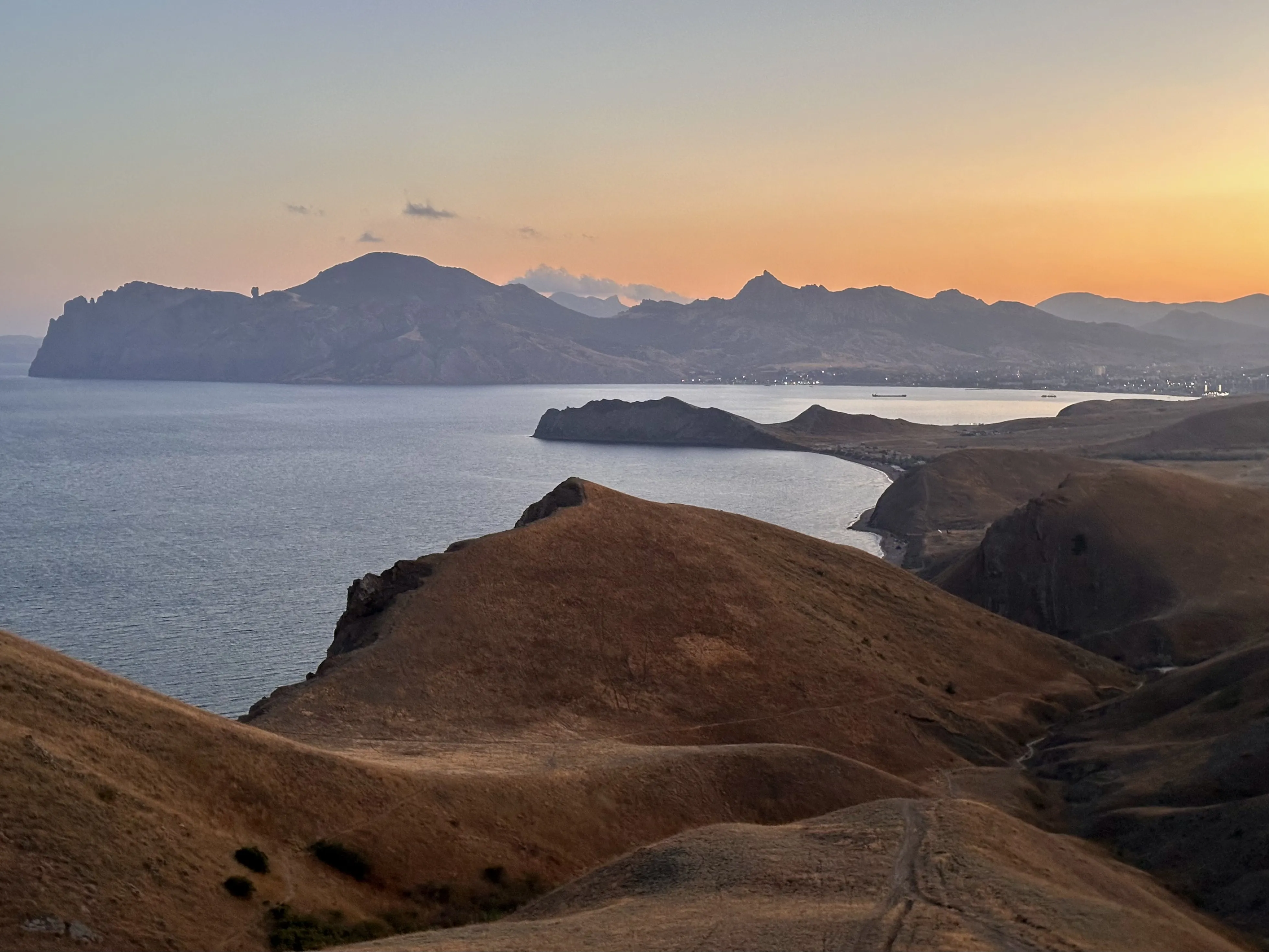 Закат в Крыму